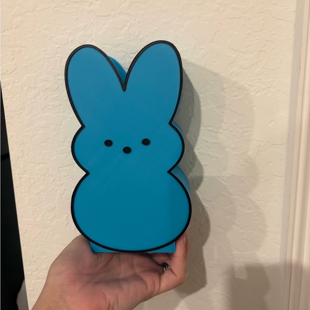 Blue Bunny Peep Soap Holder